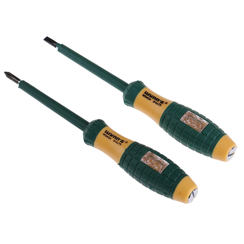 220V Электрический тестер ручка отвертка с Напряжение Мощность индикатор