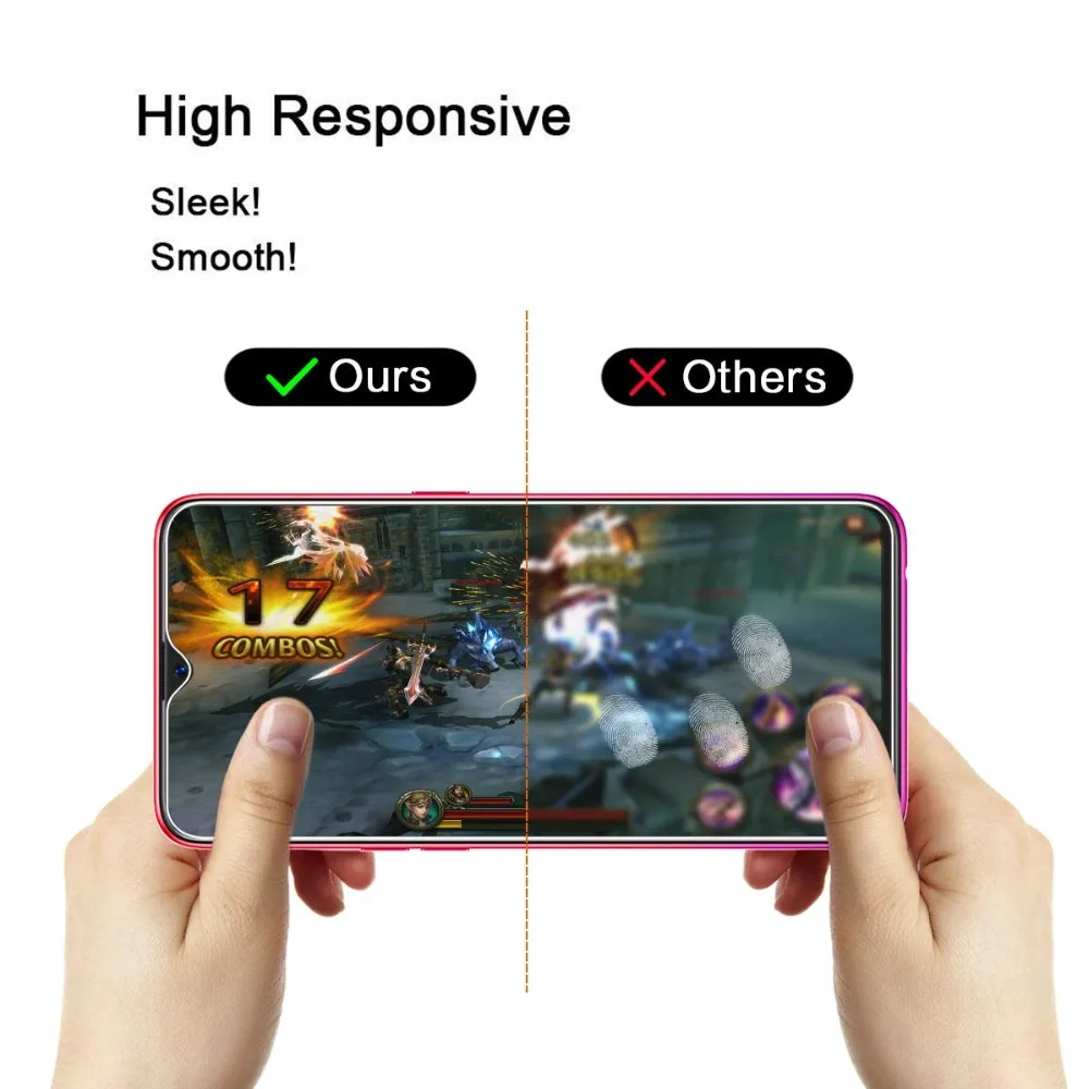 Закаленное стекло 9H 2.5D для смартфона UMIDIGI One Max Защита экрана 6 3 дюймов | Мобильные