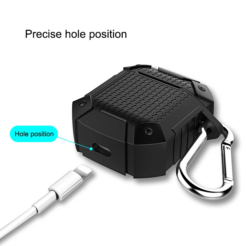 2019 горячие наушники противоударный силиконовый чехол защитный для Apple AirPods 2 DOY |