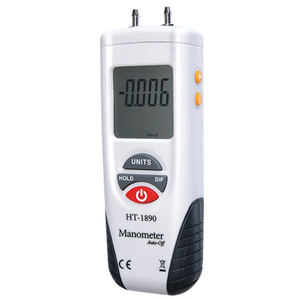Measurement Portable Weatherglass Tester Digital Air Pressure Professional Handheld Manometer High Accuracy Gauge HT-1890 Tools
