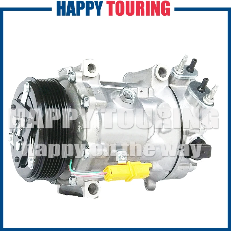 Компрессор переменного тока для PEUGEOT 407 308 5008 CITROEN C5 SD7C16 9671451380 9684141780 6453ZS 648756 6453ZT