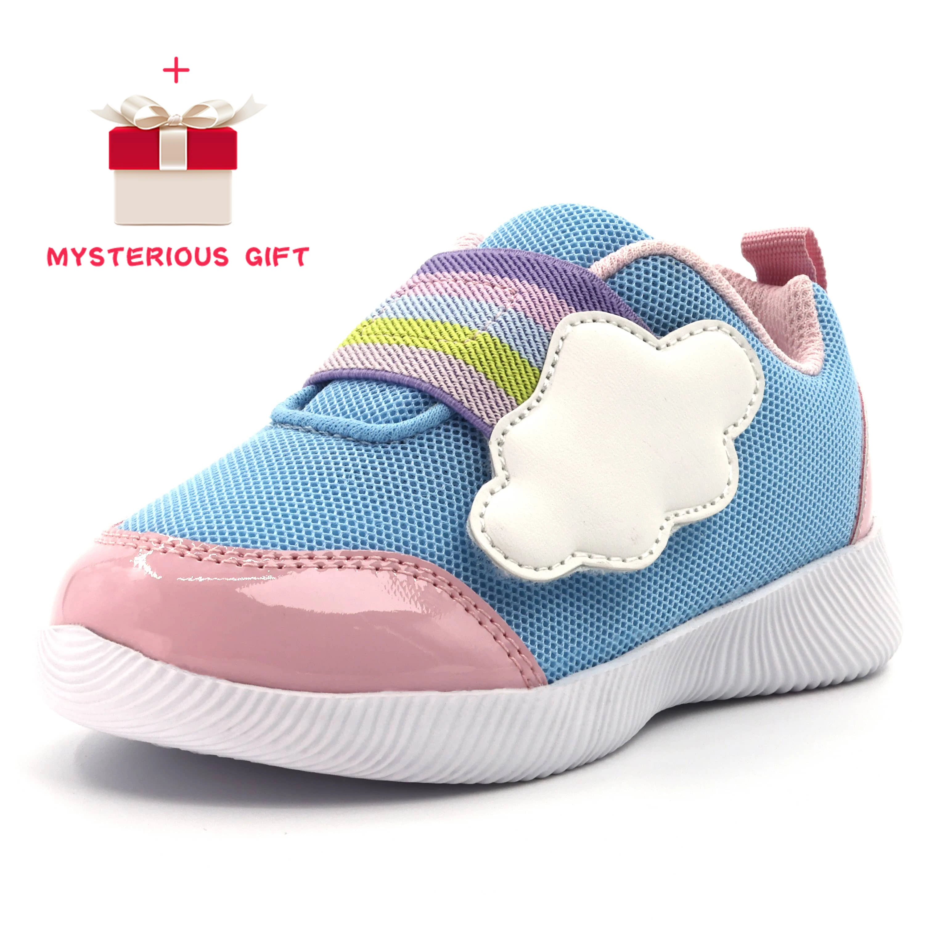 

Toddler Boys Girl Sneakers Athletic Breathable Lightweight Strap Running Walking Tennis Fashion Sports Shoes for Children