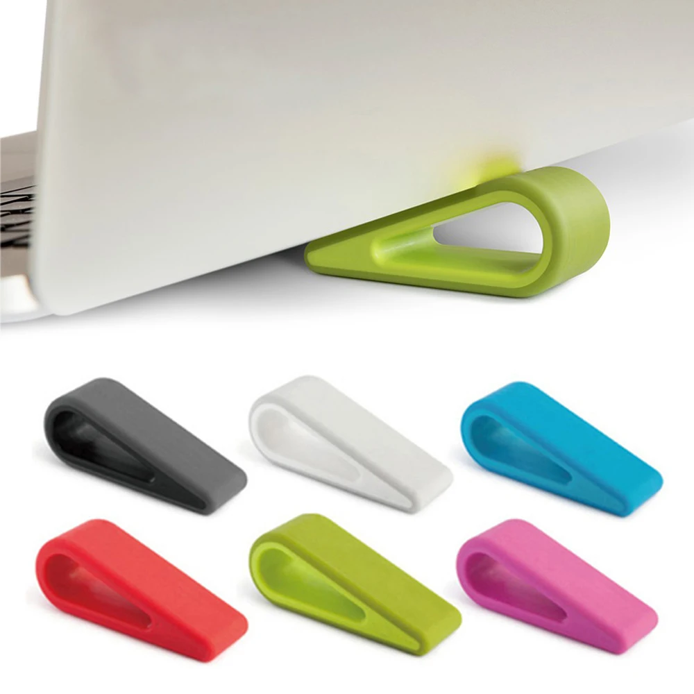 разноцветный планшет держа