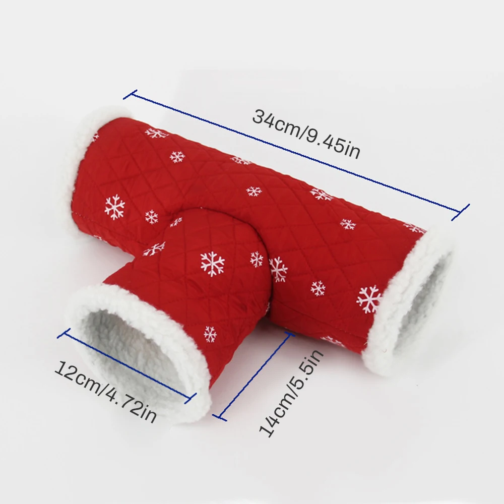 Туннели для домашних животных Т-образный домик теплая кровать маленькие