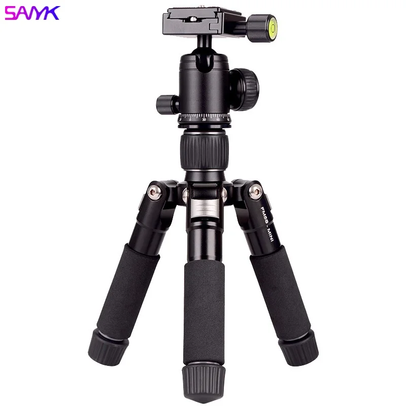 

SANYK Portable Tripod Lightweight Travel Stand Tabletop Video Mini Tripod with 360 Degree Ball Head for Camera DSLR
