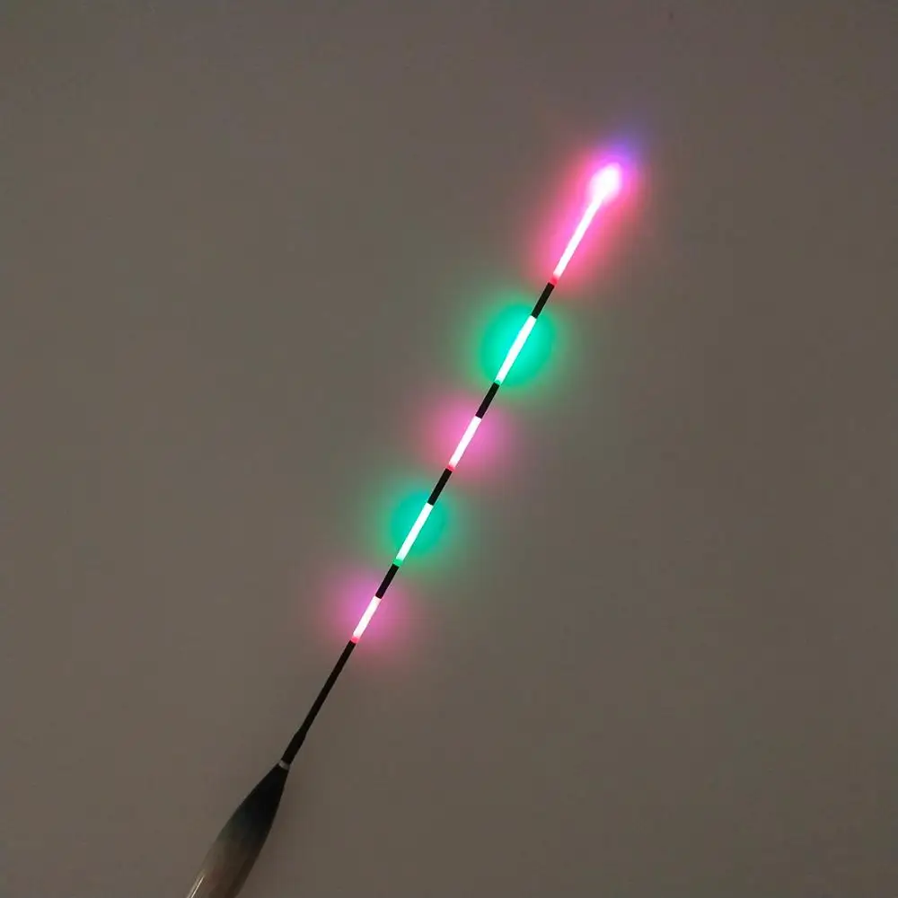10pcs/set Fishing Float LED Electric Float Light Fishing Tackle Luminous Electronic Float without battery A235