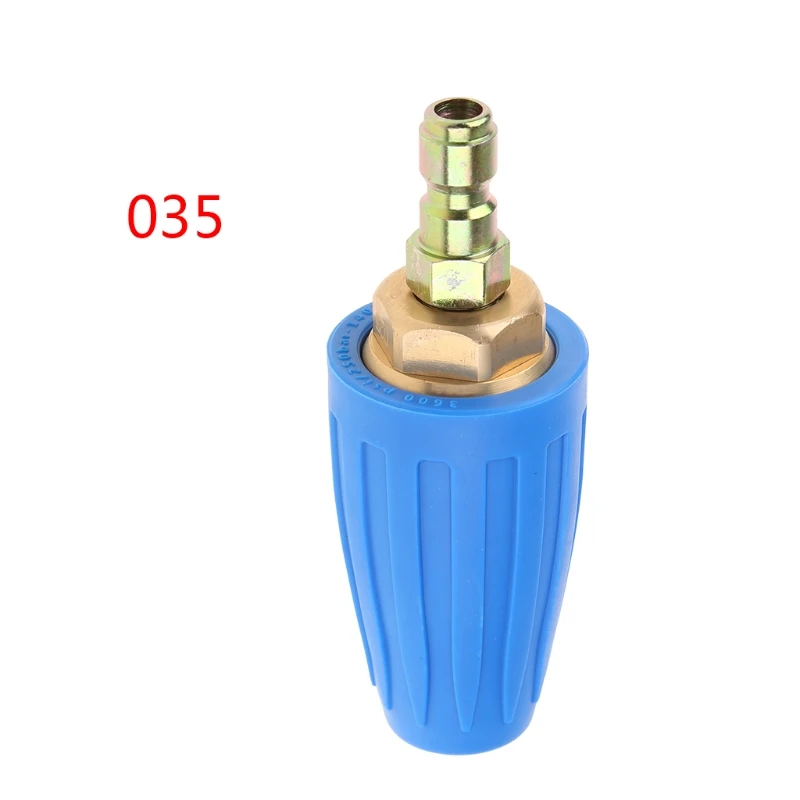 

360 Вращающийся турбо сопло высокого давления шайба 3600PSI с 1/4 быстрый разъем Автомойка мойка и техническое обслуживание