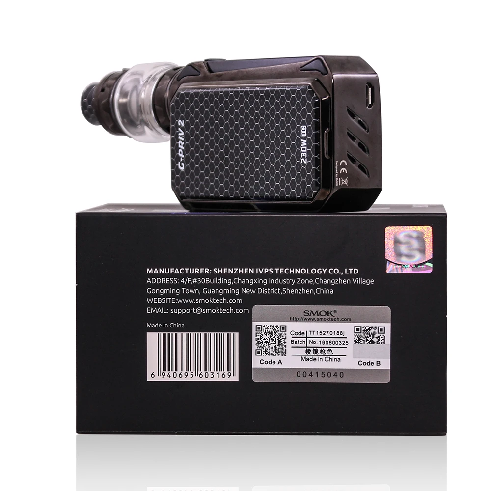 Оригинальный набор SMOK G PRIV 2 Luxe Edition GPRIV 230 Вт электронная сигарета с сенсорным