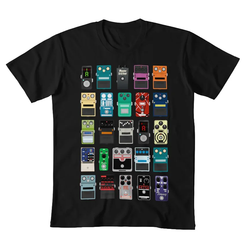 Педальная плата #2 T футболка guitar Hero педали для педалей эффекты fx стопбоксы Рок