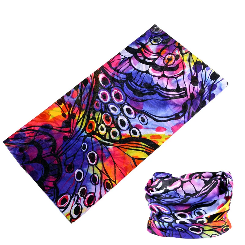 Тюрбан для активного отдыха защита лица повязка на голову обогреватель шеи