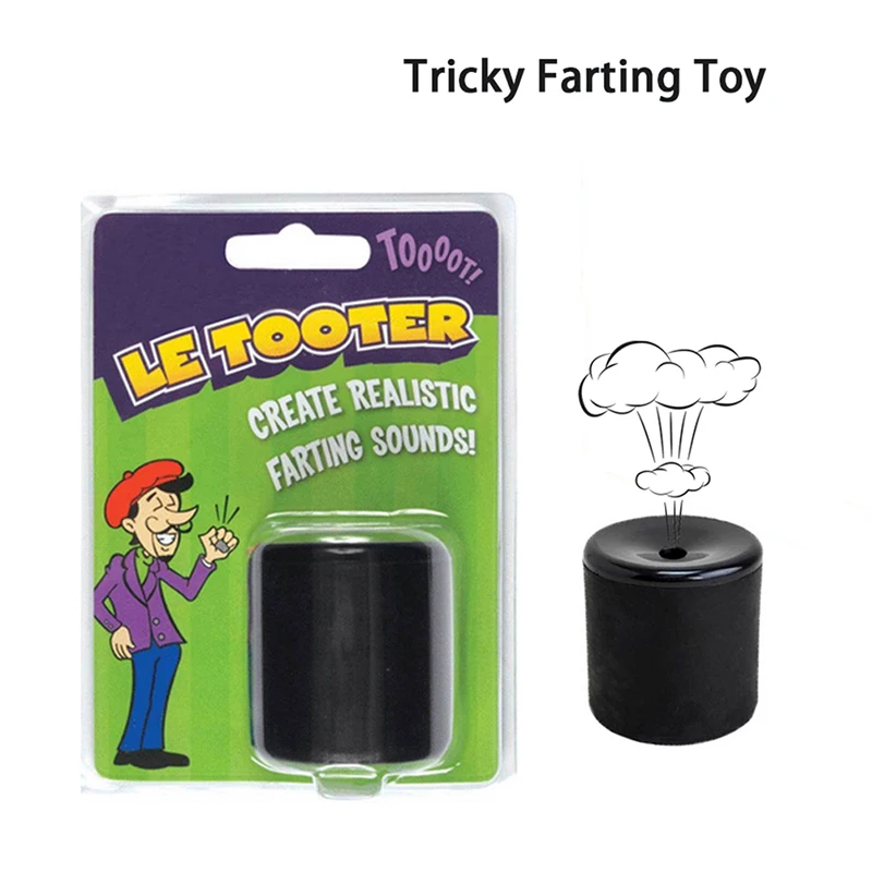 

Create Farting Sounds Fart Pooter Gag Joke Machine Party Squeeze the fart tube Funny Spoof Plastic Toys For Children's Gift