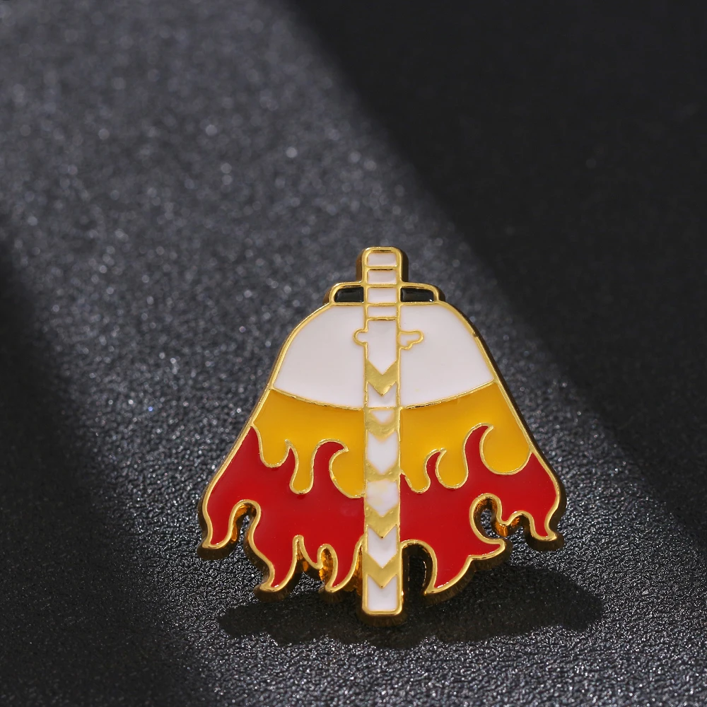 Горячая Распродажа брошь в стиле аниме демон Slayer 2021 тренд эмаль Pin мультфильм