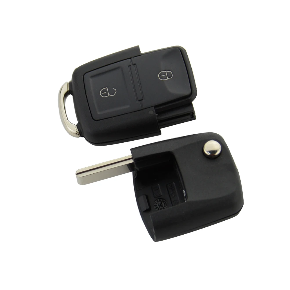 OkeyTech 2 кнопочный откидной пульт дистанционного управления брелок 434 МГц ID48 чип