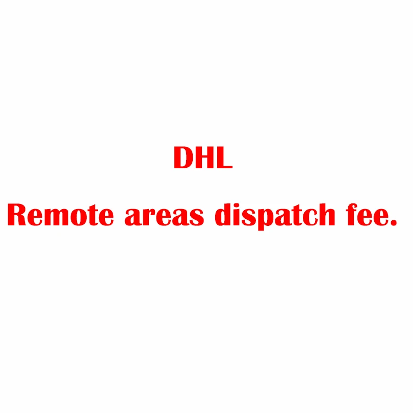 

Pay DHL Remote area fees