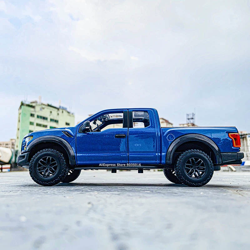 

1:24 20107 Ford Raptor F150 Pickup Simulation Alloy Car Model Crafts Decoration Collection Toy Tools Gift