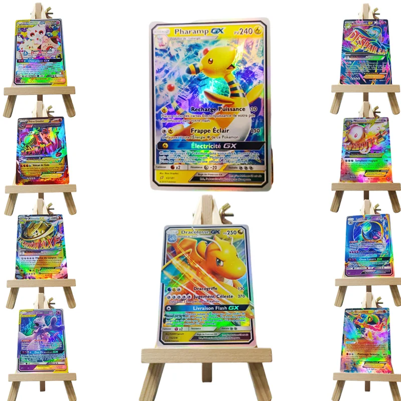 

Pokemon английские карточки случайно выбрано 10 карт, каждая упаковка неповторяющихся игровых карт коллекционные подарки