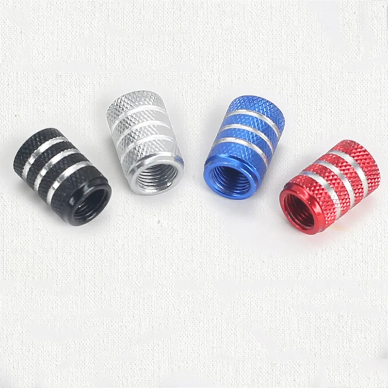 

For Hyundai Kona 2017 2018 2019 2020 2021 Accessories Car Tire Valve Stem Caps 4Pcs/set Bolt-in Aluminum Theftproof Covers