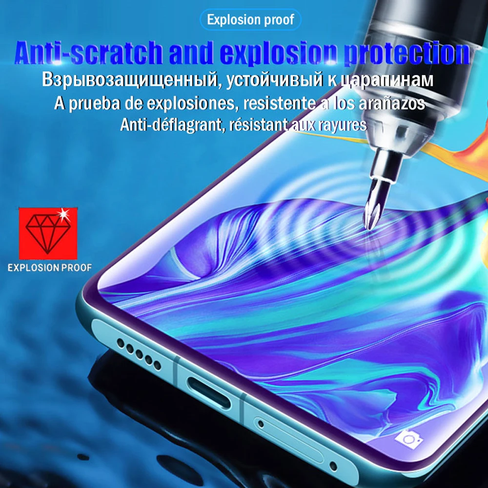 Мягкий полный чехол для huawei nova 3e 3 3i Защитная Гидрогелевая пленка nova 4 4e 5 pro 5i pro 5T on Not glass phone screen протектор