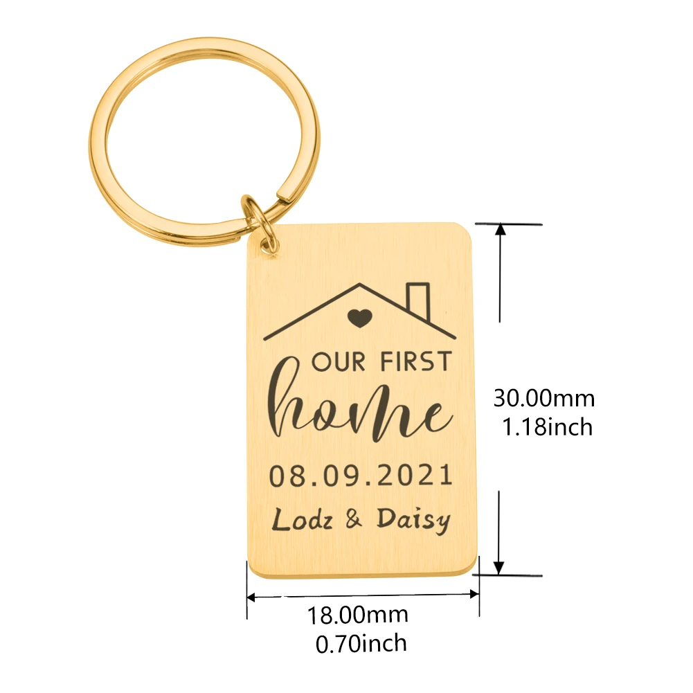 Брелок-домик для влюбленных новинка домашний держатель ключей | Украшения и