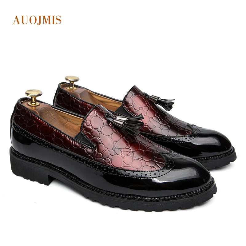 Мужская обувь Auojmis модная повседневная комплекты мужской обуви очень больших