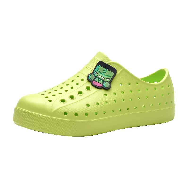 

MHYONS 2020 summer children's hole shoes beach sandals boys and girls hollow shoes Baotou student shoes B-03