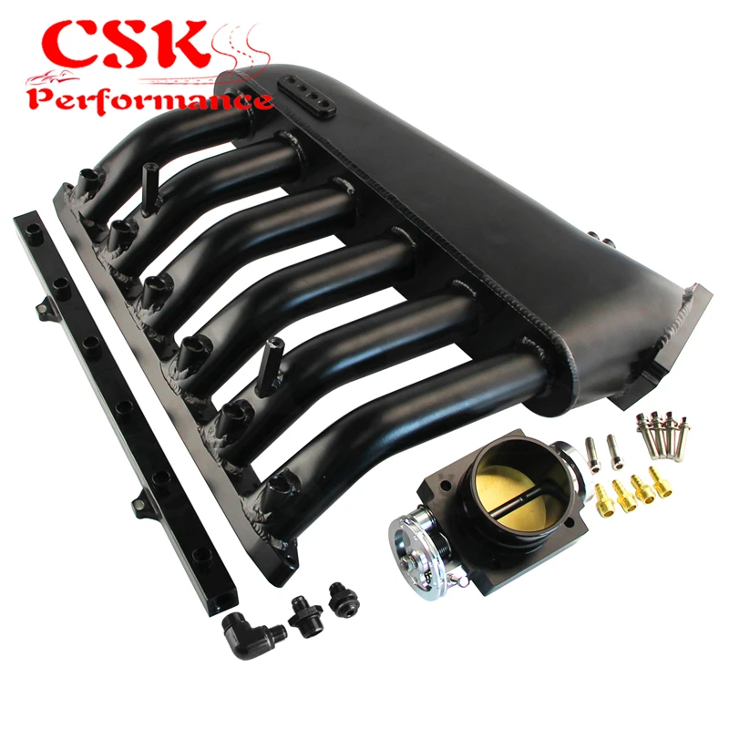 Черный впускной коллектор + Корпус дроссельной заслонки комплекты топливных