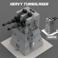 moc building blocks star movie heavy weapon turbolaser military model children toys xmas toys