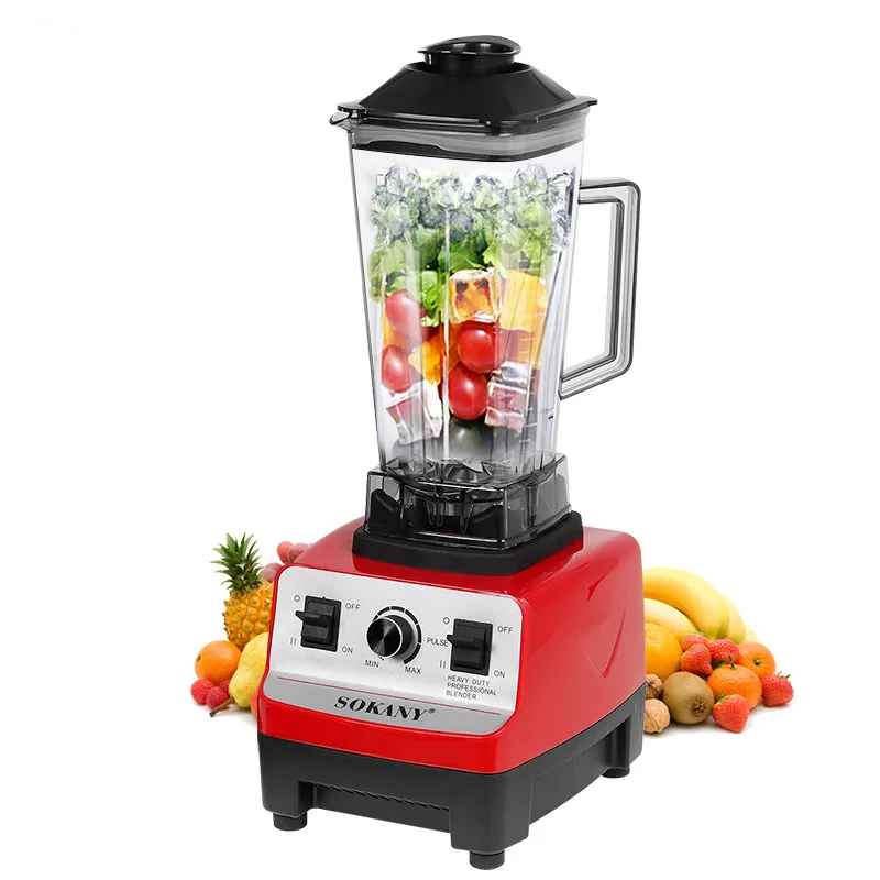 

4500W 220V blender professional Heavy Duty Commercial mixer juicer 7Speed & blades Grinder ice smoothies coffee Maker BPA Free