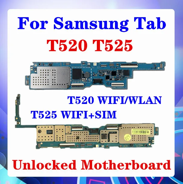 Для Samsung Galaxy Tab Pro T520 T525 материнская плата WIFI/WLAN версия Поддержка WIFI + SIM Android