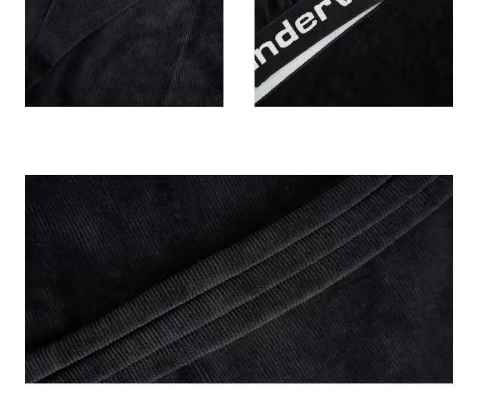 

2021 New Style In Spring and Summer Classic Luxury Design Hooded Drawstring Short Corduroy Fashion Letter Ribbon Top A2