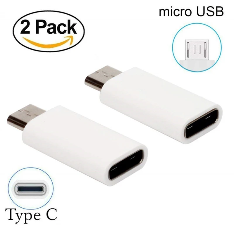 Кабель переходник с Type C на Micro USB для телефонов Android зарядное устройство конвертер