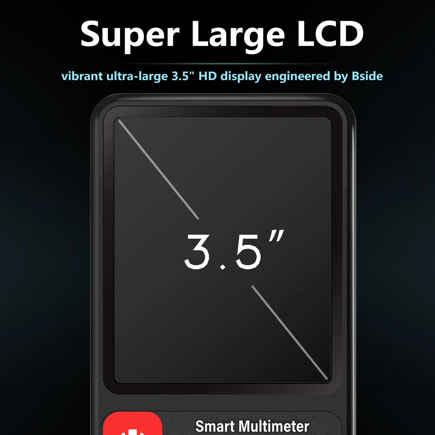 Двухрежимный Интеллектуальный Автоматический цифровой мультиметр BSIDE ADMS9CLN