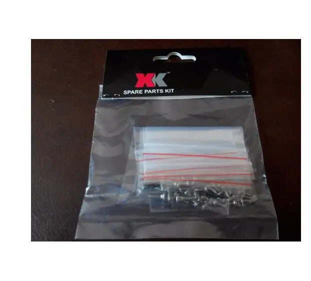 Wltoys XK X350 RC Квадрокоптер запасные части лопасти двигателя ESC винт посадочный корпус светильник плата питания F светильник пульт дистанционного управления и т. д - Цвет: 1set Screw package