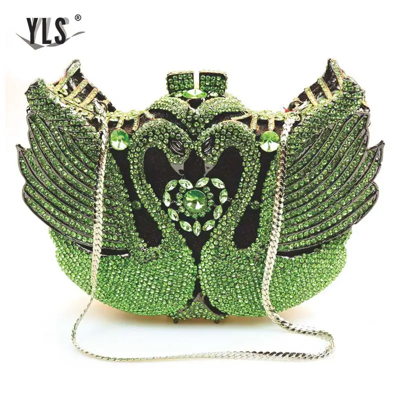 Модные роскошные сумки с кристаллами дизайнерские клатчи со стразами в виде