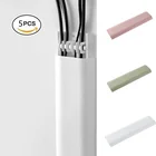 Самоклеящийся органайзер для кабеля, устройство для хранения кабеля, зажим для кабеля компьютера, настенный держатель проводов, 30 см