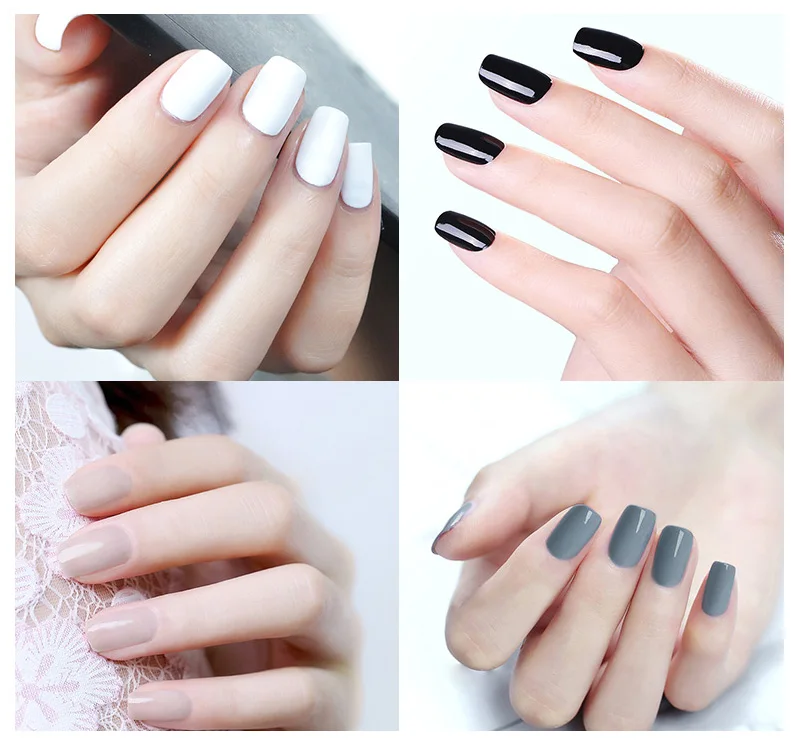 Гель лак ROSALIND для дизайна ногтей 6 шт./лот полуперманентный верхний слой УФ