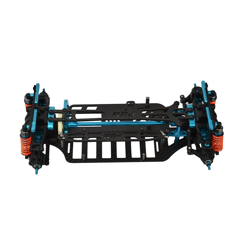 Aluminium Alloy and Carbon Shaft Drive 1/10 4WD Touring Car Frame Kit for TAMIYA TT01 TT01E/TT01 TGS Car