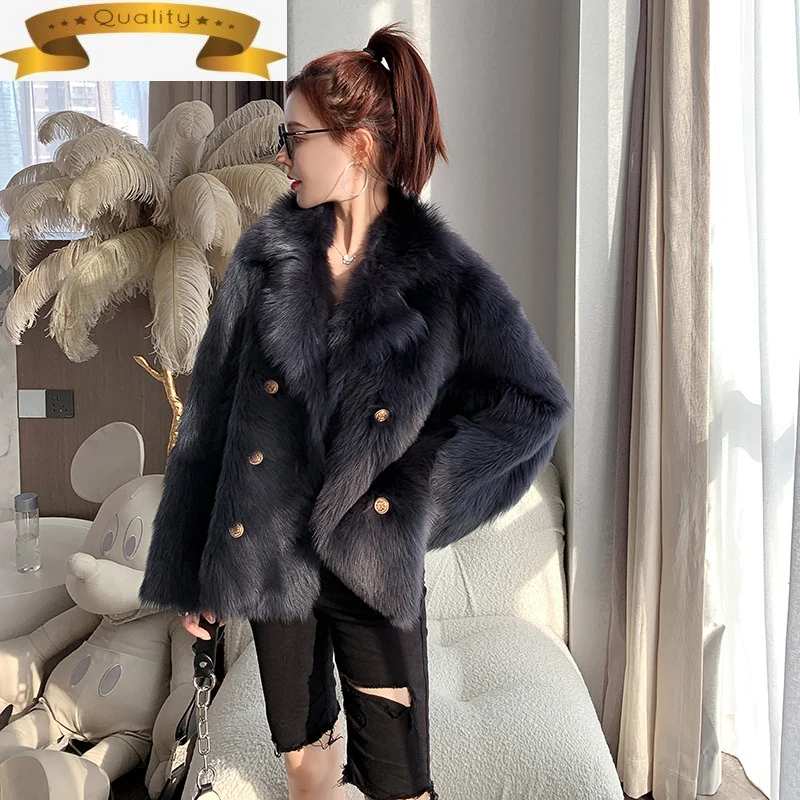 

Мех 2021 пальто с натуральным мехом Женская зимняя обувь куртка из короткой овечьей шерсти для женщин в винтажном стиле; С мехом из натурально...