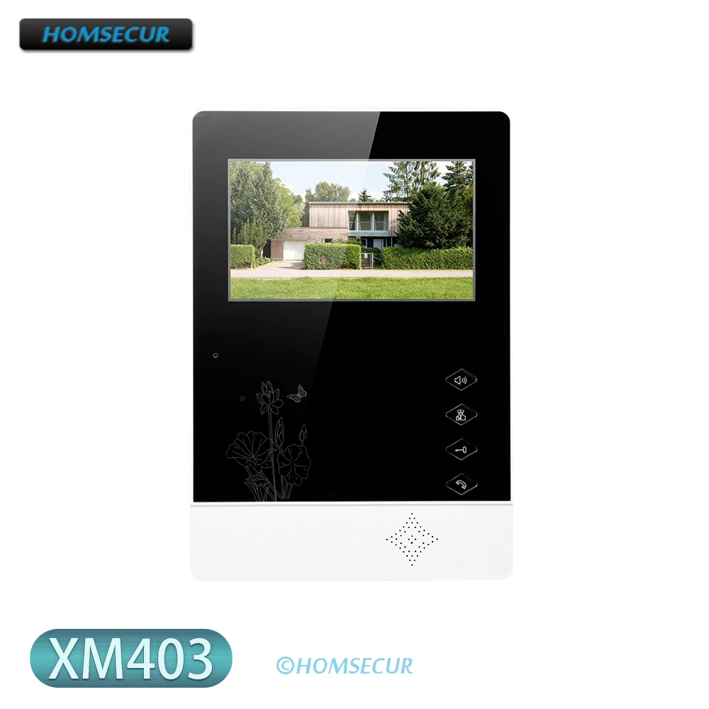 

XM403 Intercom Monitor with 4.3inch Screen for HOMSECUR HDS Series Video Door Phone Intercom System
