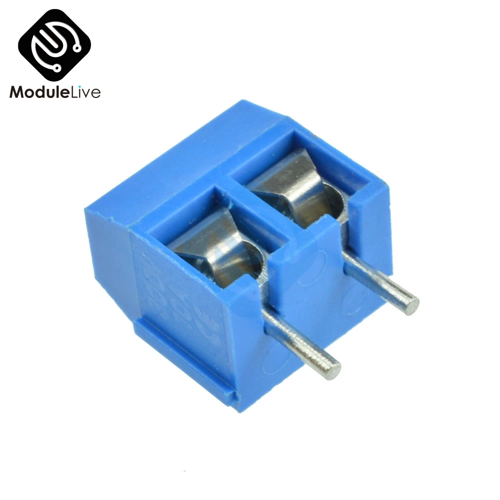 10 шт. 5 08 мм 2-контактный коннектор для винтовой клеммы | Обустройство дома