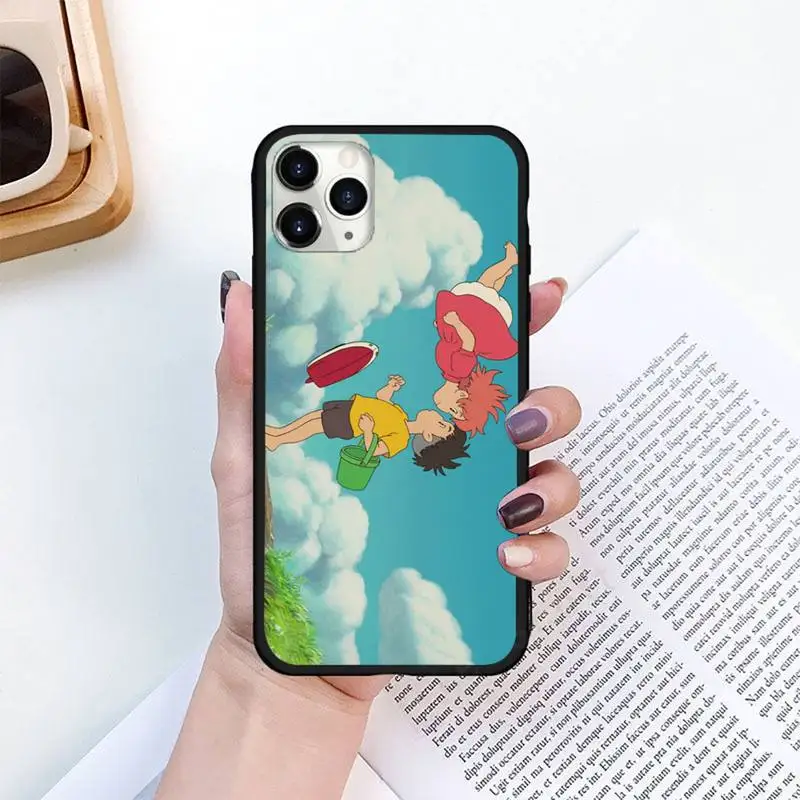 

Anime Japan Hayao Miyazaki Phone Case for iPhone 11 12 pro XS MAX 8 7 6 6S Plus X 5S SE 2020 XR mini
