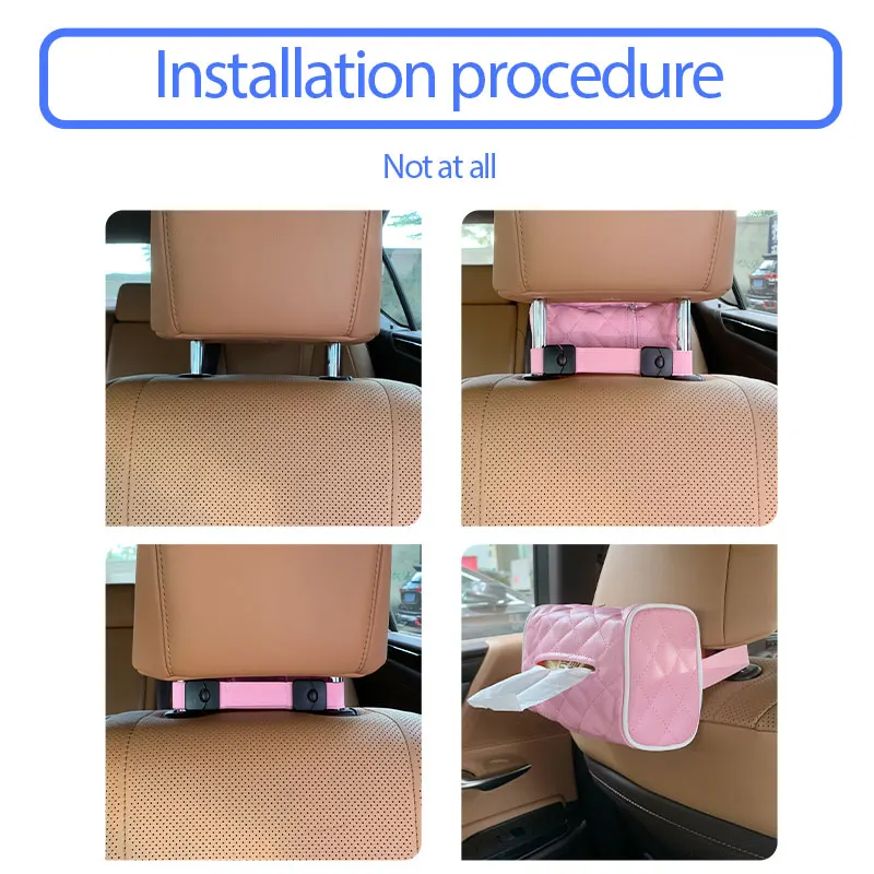 Универсальный автомобильный держатель для салфеток диспенсер полотенец заднего