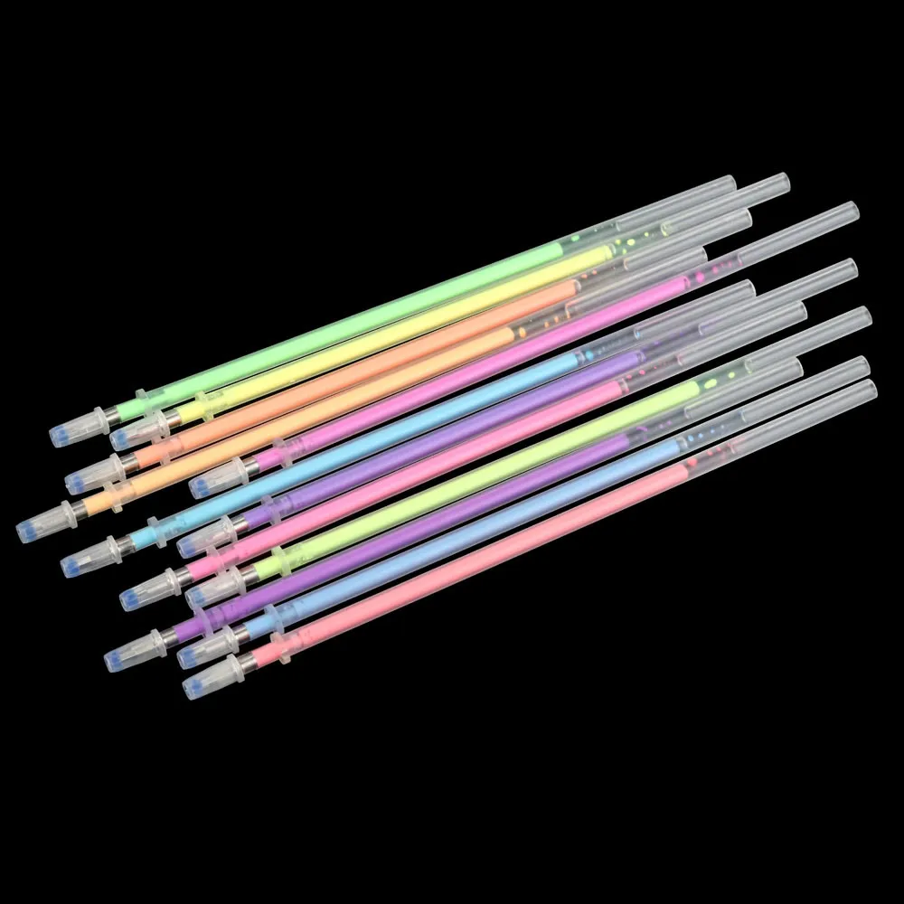12pcs C 12 шт/48 шт/60 шт цветные гелевые ручки набор блеск для взрослых раскрасок журналов рисования - Цвет: 12pcs C