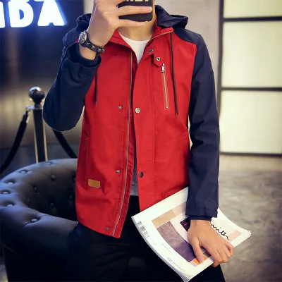 

Men's autumn Baseball Jacket, Hoodie Jacket, men's XL leisure jacket