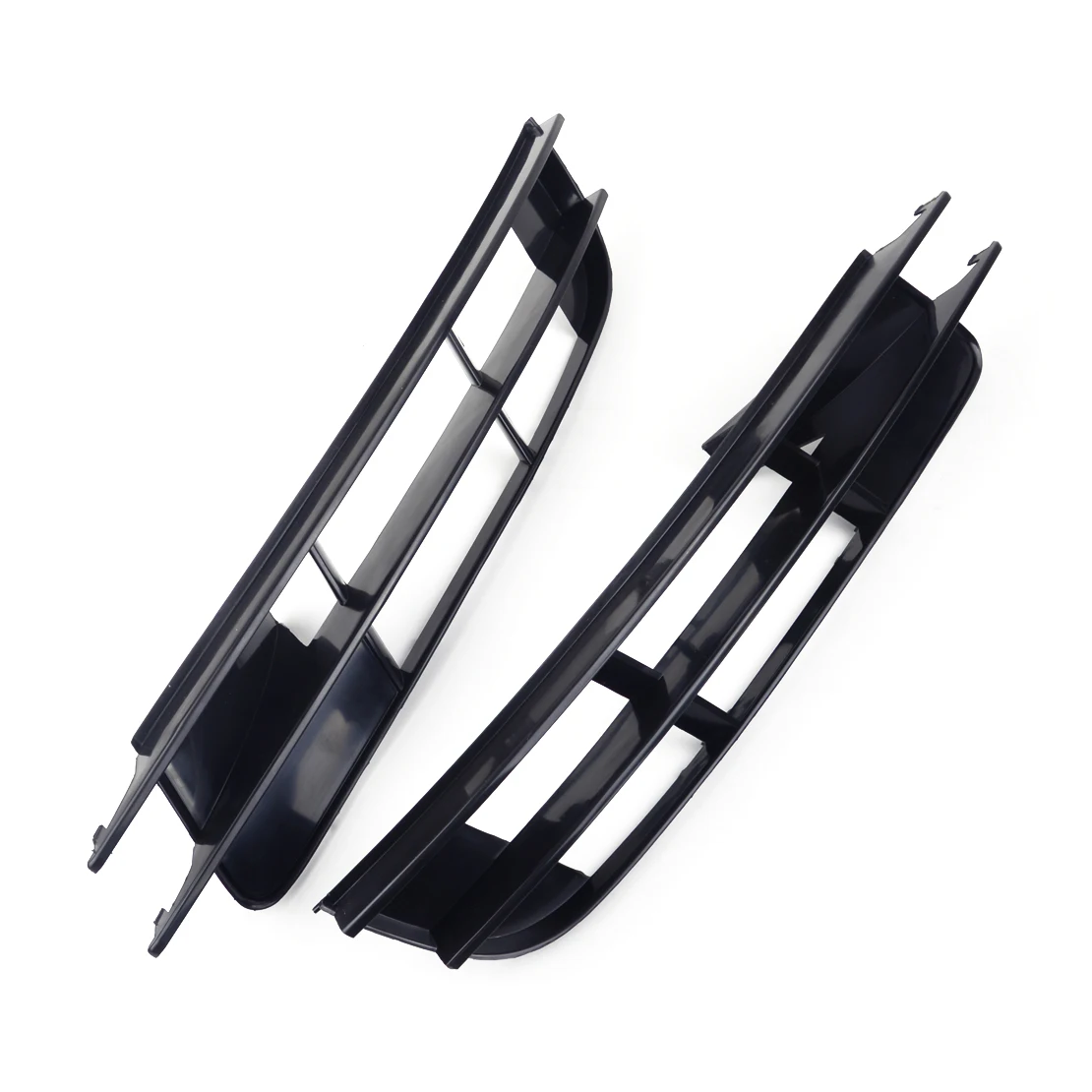 

CITALL 1Pair 4L0807681/4L0807682 Front Lower Bumper Cover Fog Light Grille Fit for Audi Q7 2007 2008 2009