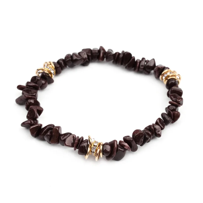 Новые желтые браслеты jinzeyi с тигровым глазом для женщин из натурального камня