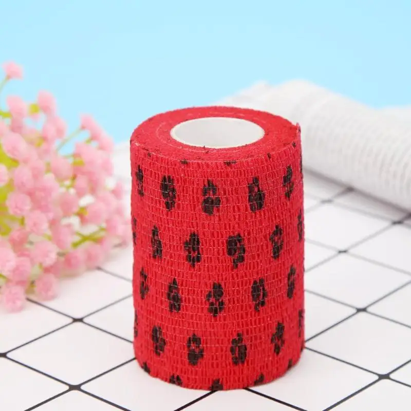 Воздухопроницаемый эластичный бандаж для собак и кошек защитный ремешок ног