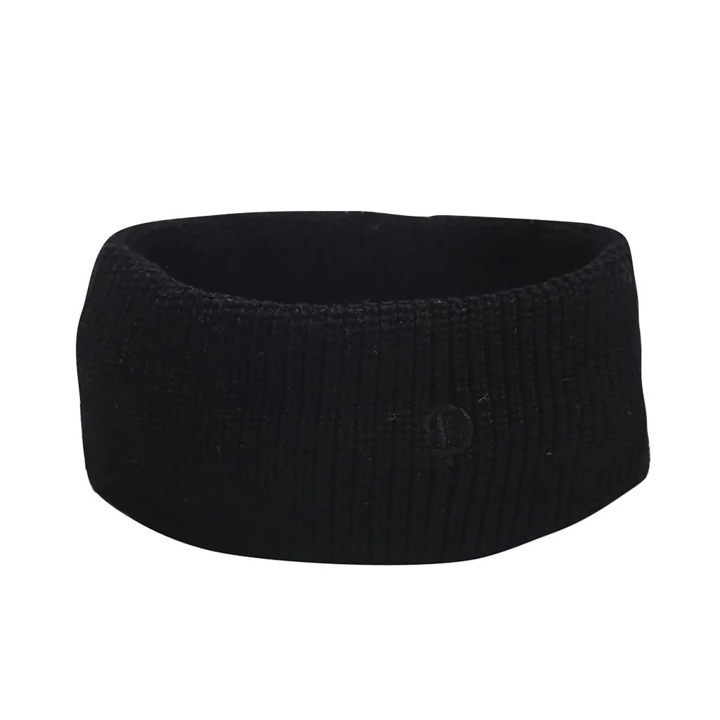 Эластичная трикотажная повязка на голову для мужчин и женщин с буквенным принтом