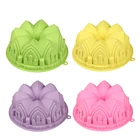 Круглая силиконовая форма для тортов антипригарная форма для выпечки 