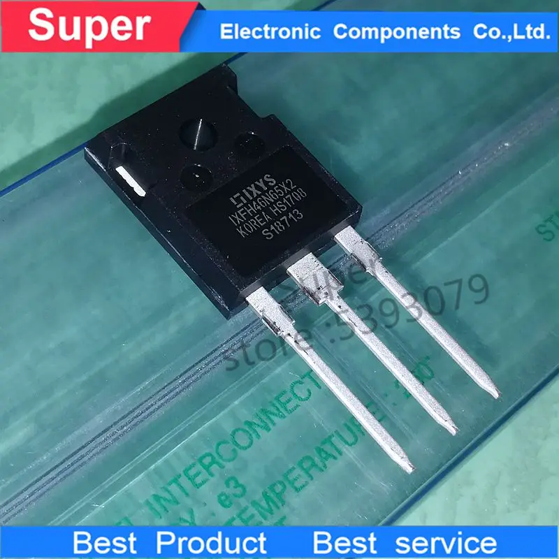 5 unids/lote MOSFET IXFH46N65X2 47N60C3 транзистор оригинальный nuevo 46A650V|Аксессуары для батарей и